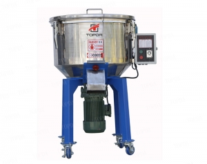 small vertical plastic color mixer