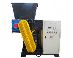 Single Shaft Shredder Waste Plastic Shredding Recycling Machine