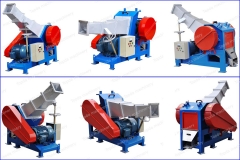 Plastic Pipe Crushing recycled grinder
